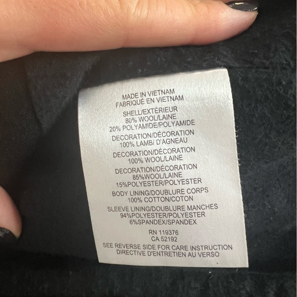 Helmut Lang Wool-Blend Funnel Neck Jacket - Picture 7 of 7